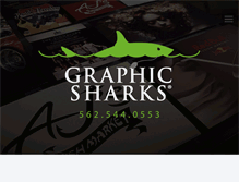 Tablet Screenshot of graphicsharks.com